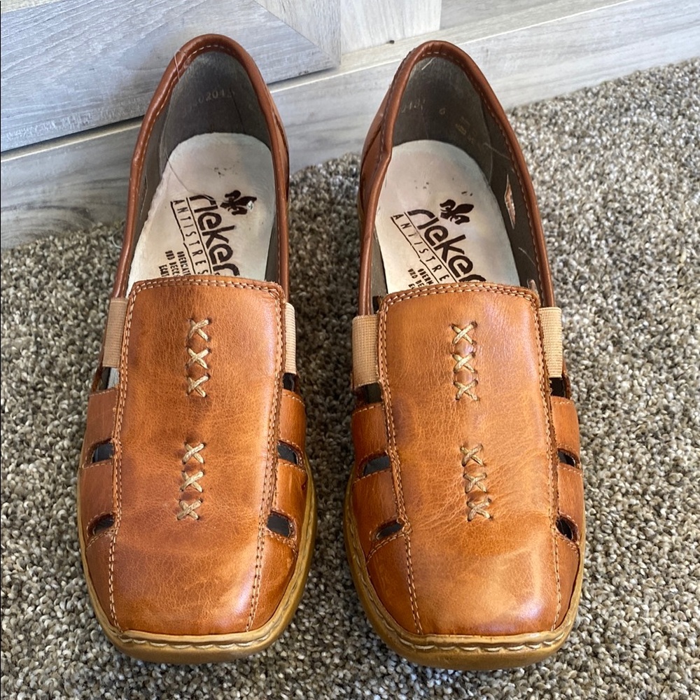 Rieker Men's Brown Casual Loafers